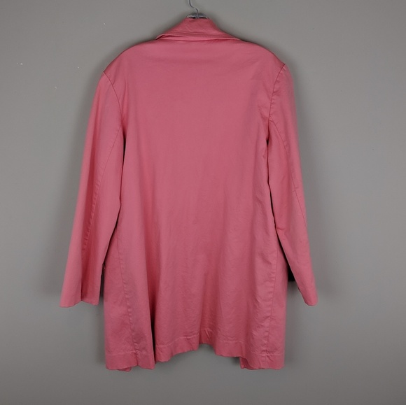 1 Madison | Pink Button Down Coat -E90 - Picture 3 of 7